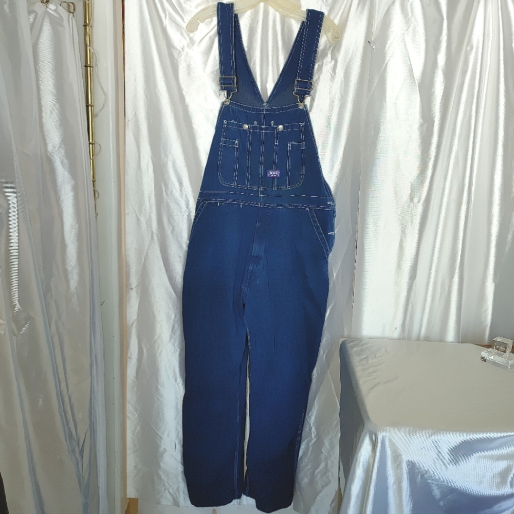 Big Smith painter pants style overalls 38/30 - Picture 3 of 8